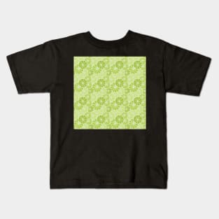 Citrus pattern in lime green Kids T-Shirt